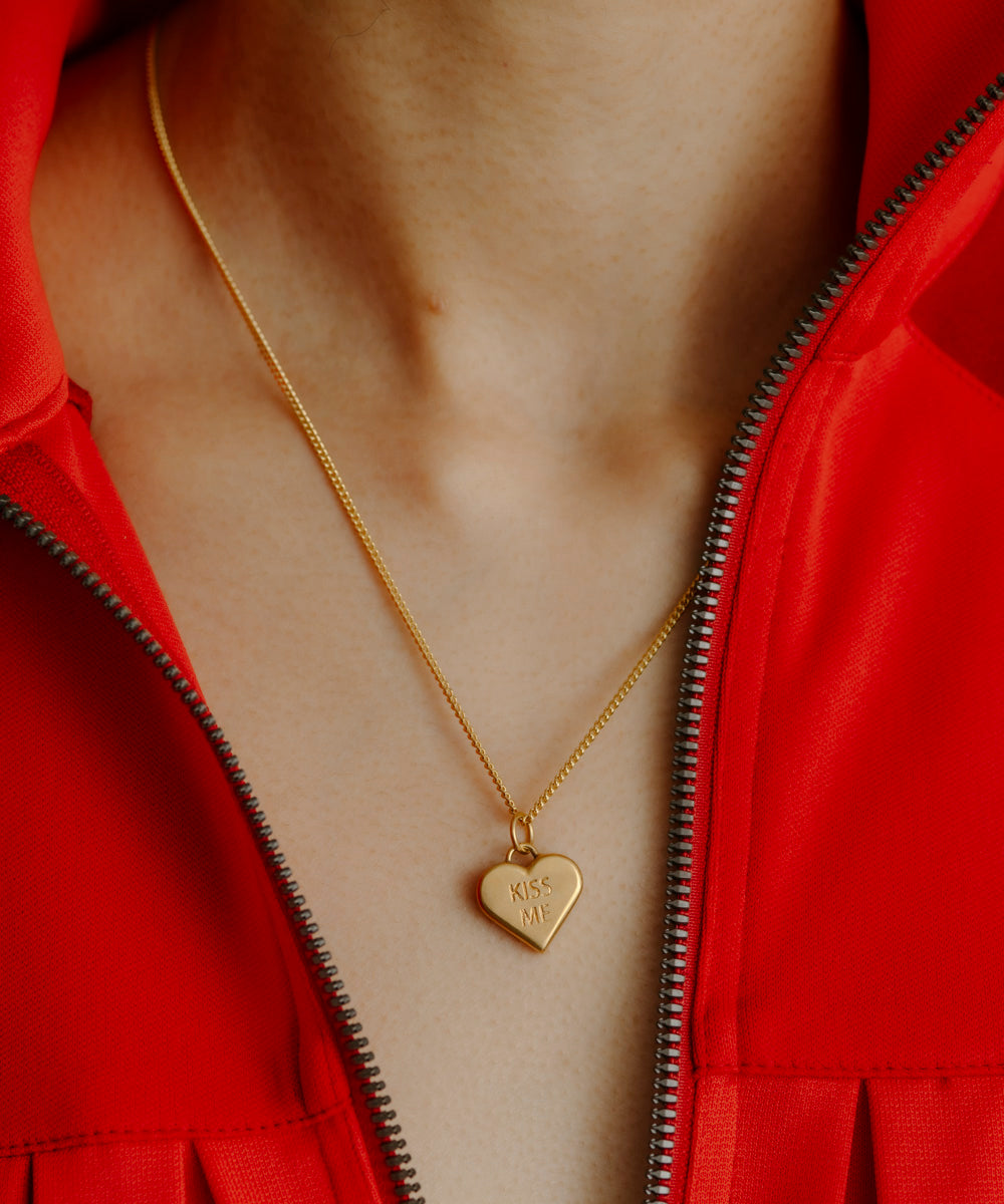 VH x FACETASM SWEETHEART PENDANT FOR NECKLACE - Goldplated