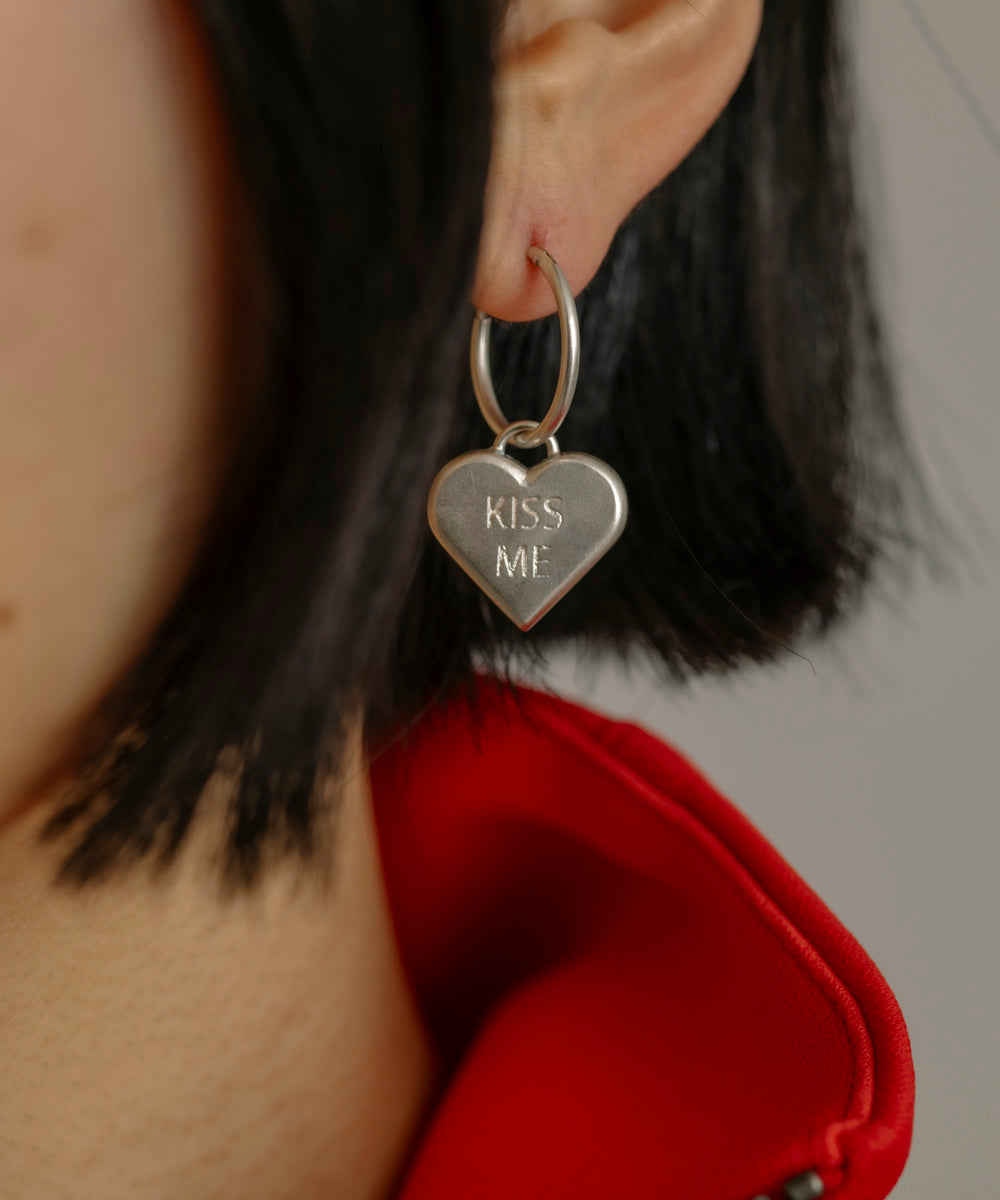 VH x FACETASM SWEETHEART PENDANT FOR EARRING - sterling silver pendant