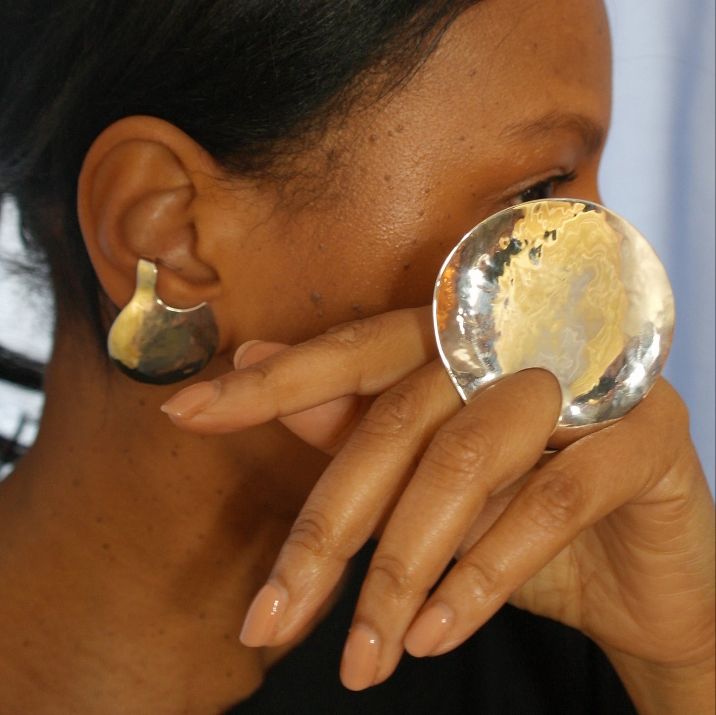 BLOODLINE RING LARGE - silver