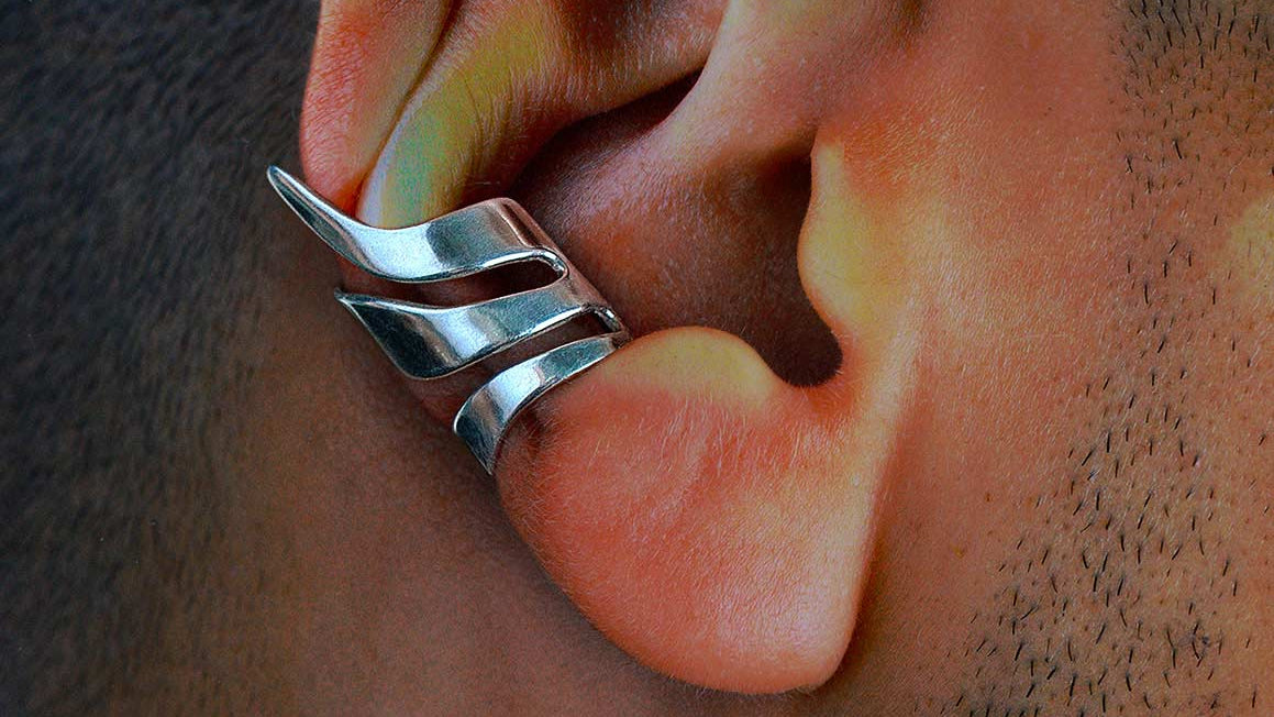 LILY EARCUFF - silver