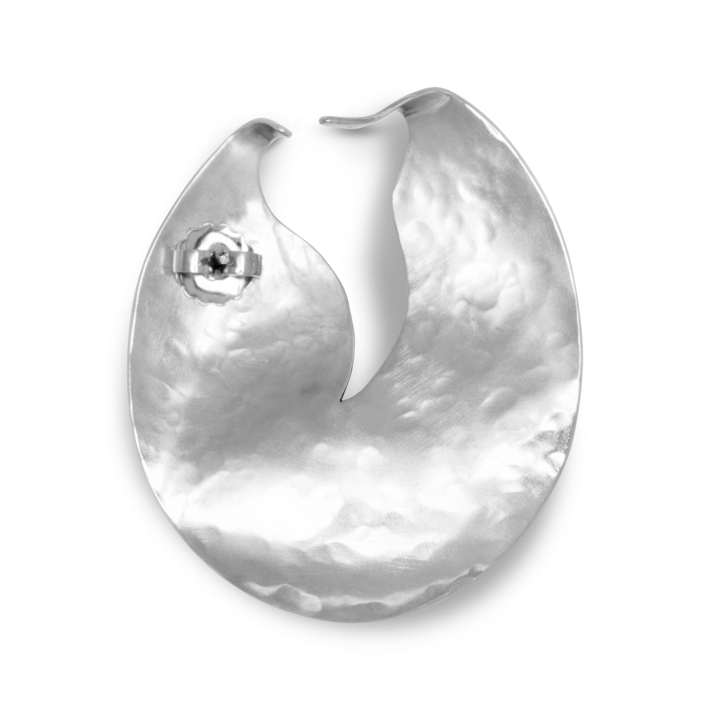 BLOODLINE EARRING LARGE - silver