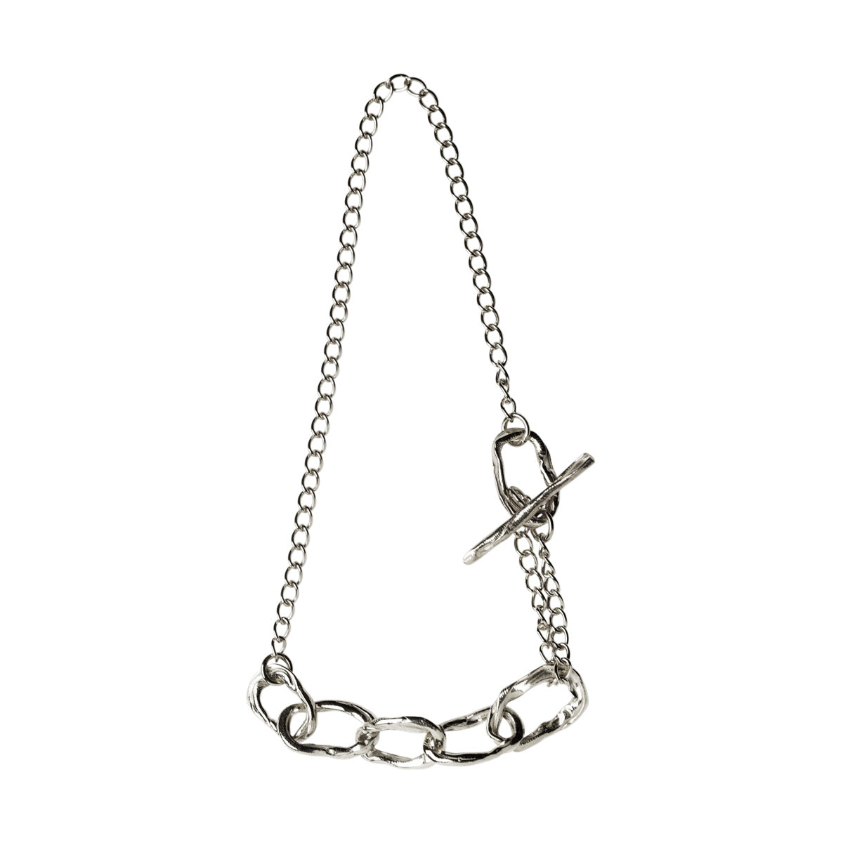 DRIP NECKLACE CHUNKY x silver – Vibe Harsløf Jewelry