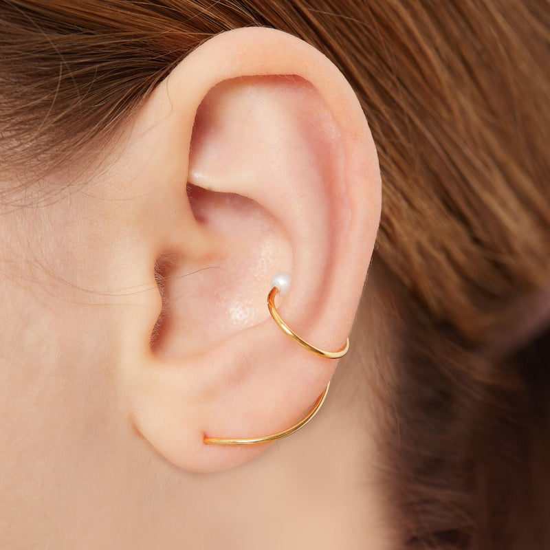 IRIS EARRING curl - Vibe Harsløf Jewelry