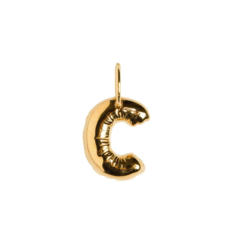 Love Letters Necklace Pendant C, gold