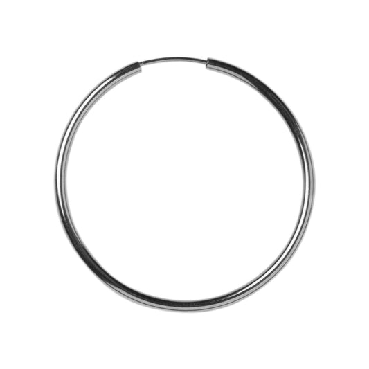 STERLING SILVER HOOP - XLARGE