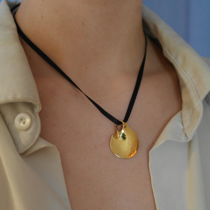 BLOODLINE PENDANT SMALL - goldplated