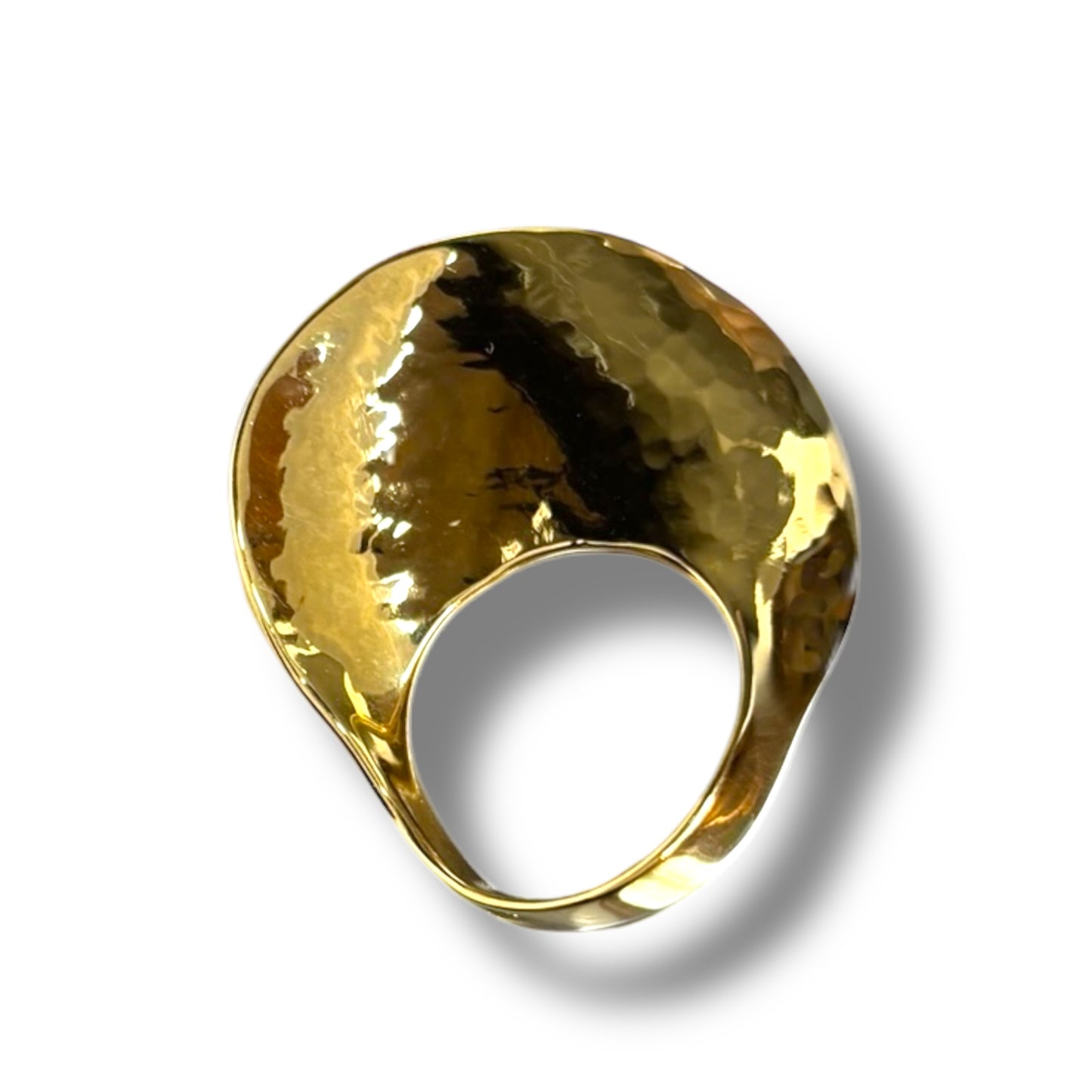 BLOODLINE RING SMALL - goldplated