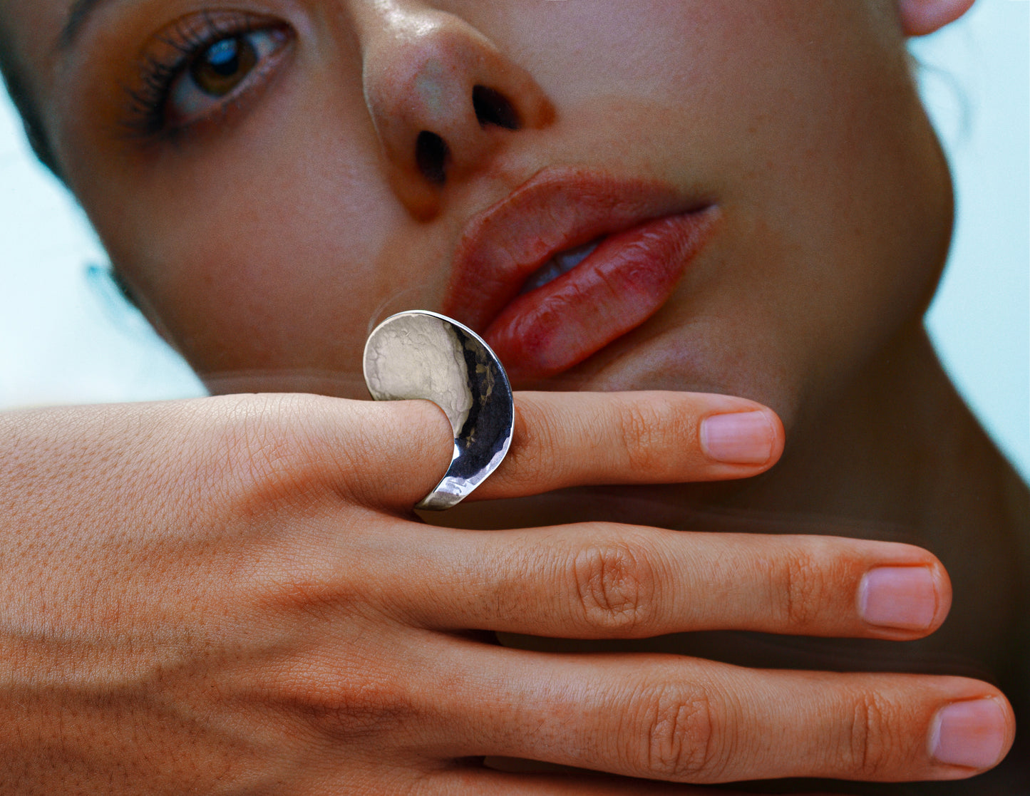 BLOODLINE RING SMALL - silver