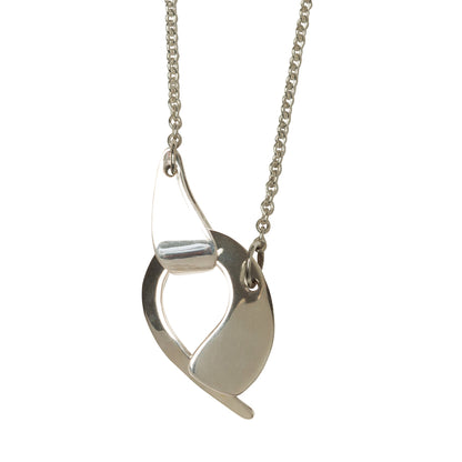 LILY NECKLACE - silver