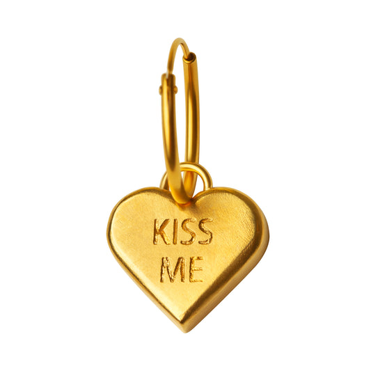 VH x FACETASM SWEETHEART PENDANT FOR EARRING - Goldplated sterling silver pendant