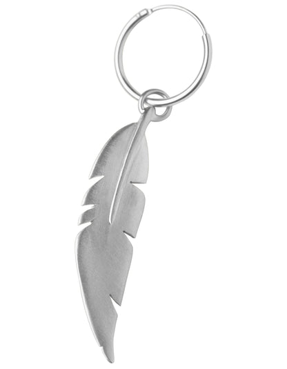 VH x FACETASM FEATHER PENDANT FOR EARRING - sterling silver pendant