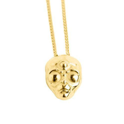 ALIEN NECKLACE, gold