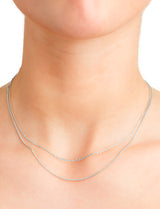 ANNA DOUBLE CHAIN NECKLACE