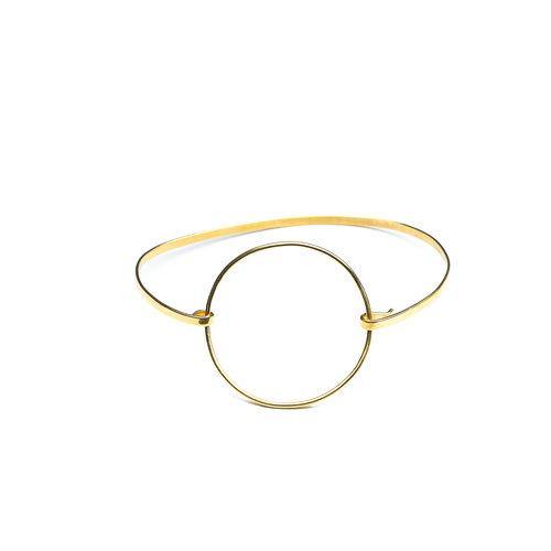 ANNA ANKLET, Goldplated