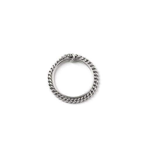 ELSA DOUBLE RING, silver
