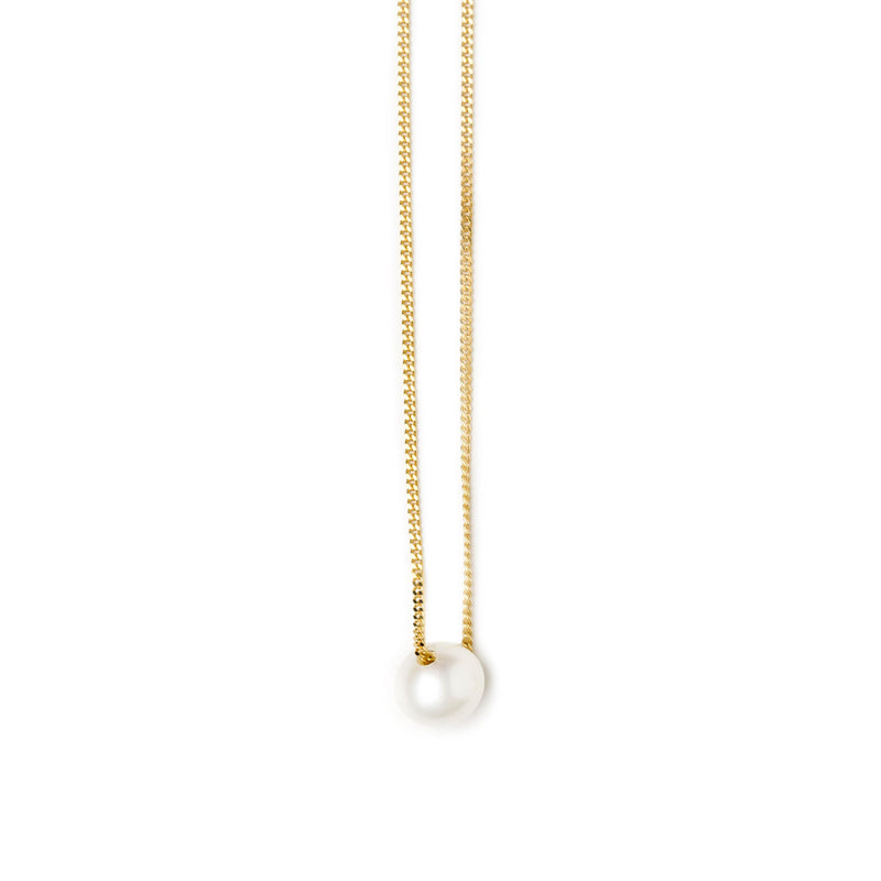 WE SINGLE PEARL NECKLACE - Vibe Harsløf Jewelry