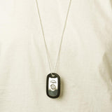 VH x AA single dog tag necklace - Vibe Harsløf Jewelry