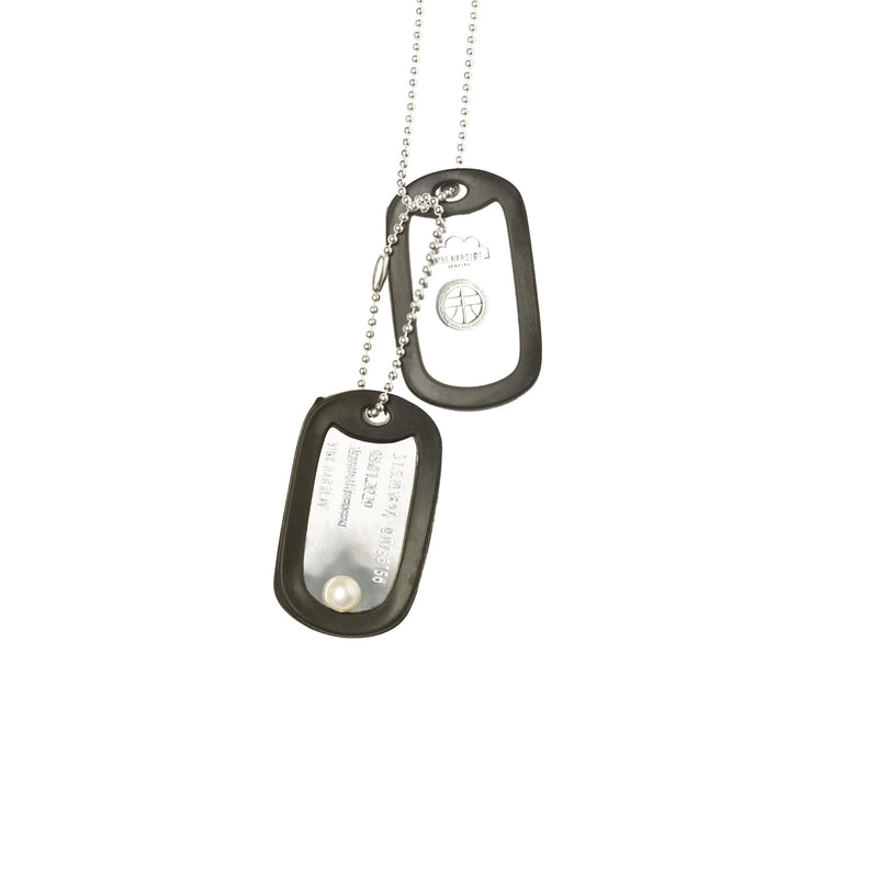 VH x AA double dog tag necklace - Vibe Harsløf Jewelry