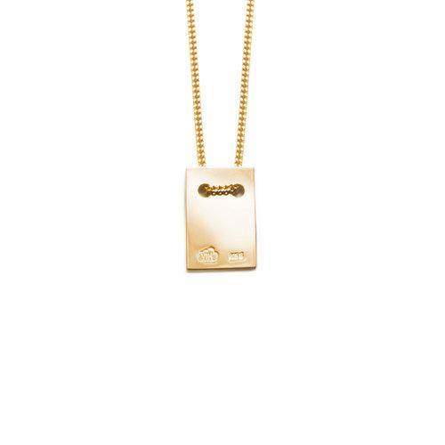 ANNA NECKLACE w tag, gold