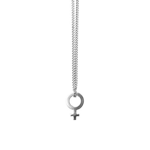 ”I'm every woman” necklace, sterling silver